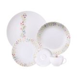 Aparelho De Jantar Tramontina Artemis Em Porcelana Decorada 20 Peças Tramontina