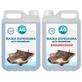Resina Epoxi Baixa Espessura Alta Viscosidade Ag 1,5kg