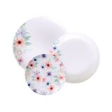 Jogo De Pratos Tramontina Floratta Em Porcelana Decorada 12 Peças Tramontina