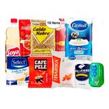 Cesta Básica 10 Itens Completa Doação Produtos De Qualidade