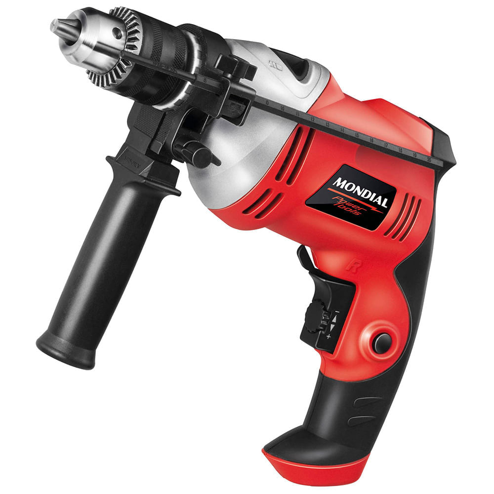 Furadeira De Impacto Mondial Power Tools Ffi-05 Furadeira-220v-vermelho