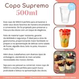 Kit 120 Copos Descartáveis Cristal 500ml Prafesta