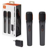 Microfone Sem Fio Jbl Partybox Wireless 2 Unidades Preto