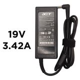 Fonte Compatível Notebook Acer, 19v, 3.42a,5.5mm X 1.7mm