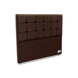 Cabeceira Cama Box Estofada Piave Veluto Queen - Suede Marrom - Ortobom
