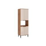 Paneleiro De Cozinha Alpha 2514 C/ 1 Forno E 4 Portas 70cm Freijo - Carraro