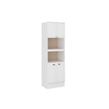 Paneleiro De Cozinha Bella 2616 Torre Quente C/ 2 Fornos 4 Portas 70cm Branco - Carraro
