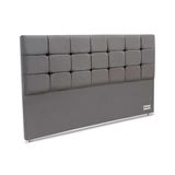 Cabeceira Cama Box Estofada 195 Piave Linho King 195 - Linho Cinza - Ortobom