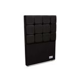Cabeceira Cama Box Estofada Piave Veluto Solteiro - Suede Preto - Ortobom