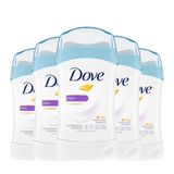 Kit Desodorante Stick Dove Fresh 45g - 5 Unidades