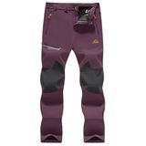 Calças De Caminhada Magcomsen Para Homens, Impermeáveis, Roxas, Vermelhas, De Inverno