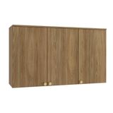Módulo Cozinha Kappesberg Botanic Armário Botanic M634 C/ 3 Portas 120cm Nogueira - Kappesberg