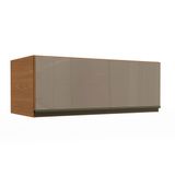 Armário Aéreo Cozinha Modulado Maxxi G770 C/ 1 Porta Basculante C/ Vidro 80cm Canela - Kappesberg