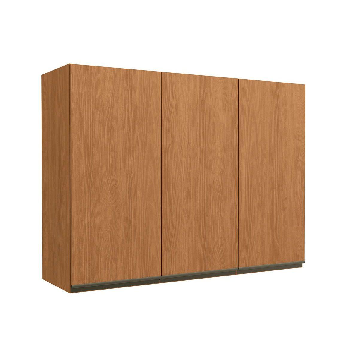 Armário Aéreo Cozinha Modulado Maxxi G766 C/ 3 Portas 120cm Canela - Kappesberg