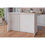 Balcão De Cozinha Modulado Gourmet Americana Branco - Henn