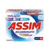 Sabão Em Pó Assim Triplação 800g - Embalagem Com 20 Unidades