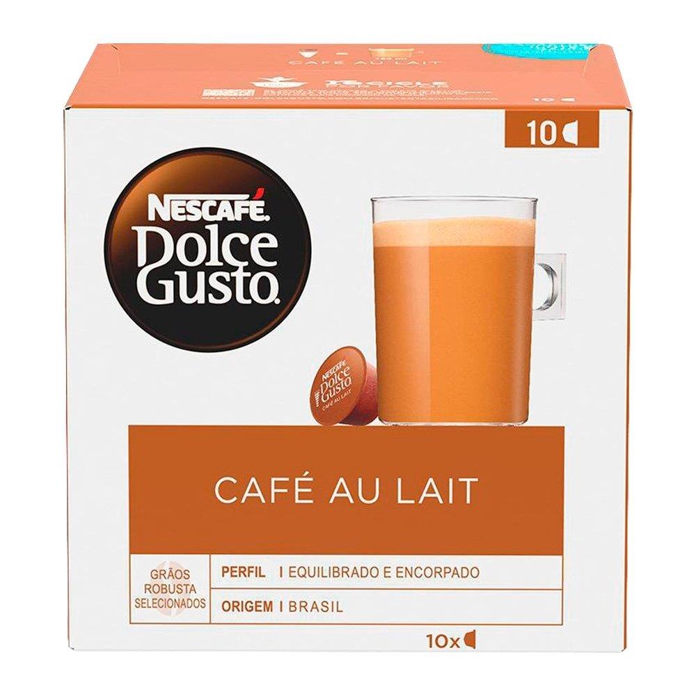 Cápsula Nescafé Dolce Gusto Café Au Lait 10 Cápsulas