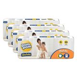 Fralda Descartável Pom Pom shortinho Jumbo Tamanho G - 4 Pacotes Com 30 Tiras
