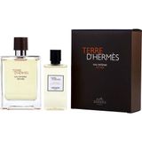 Cx De Presente Masculino Terre D&#39;hermes Eau Intense Vetiver Hermes Eau De Parfum Spray 100 Ml + Gel De Banho 80 Ml