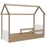 Cama Infantil Montessoriana Casinha Infix C06 Aveiro/branco - Mpozenato