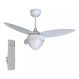 Ventilador De Teto Ventisol Aires 127v 220v Bivolt Inverter Branco Controle