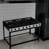 Fogão Semi-industrial 6 Queimadores Sem Forno