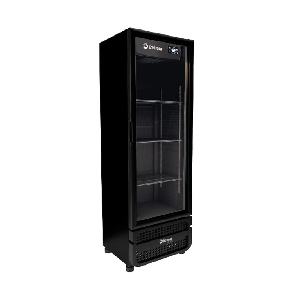 Cervejeira Imbera 454 Litros Porta De Vidro Full Black Ccv315-220v