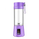 Mini Liquidificador Portátil - Roxo - 3.7v