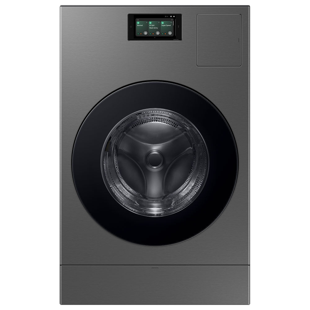 Lava E Seca Bespoke Samsung Ai Laundry Heat Pump Wd20d Inox 20kg 127v