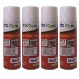4 Spray Tinta Branca Forno Microondas Daxxia 300ml
