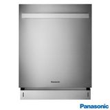 Lava-louÃ§as De Embutir Panasonic Inox Com 15 ServiÃ§os, 08 Programas De Lavagem E Painel Easy Touch - Np-6m2ftkbrp