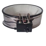Frita Rápido Elétrica Redonda 3,5l Esmaltada 110v Chalotte