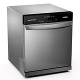 Lava-Louças Brastemp Cinza Metálico com 8 Serviços e 5 Programas de Lavagem - BLF08BB