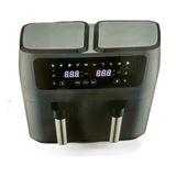 Air Fryer Dupla Digital Touch Gigante 8 L Fritadeira 127v
