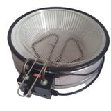Frita Rápido Elétrico Redonda 3,5l Esmaltada 220v Chalote