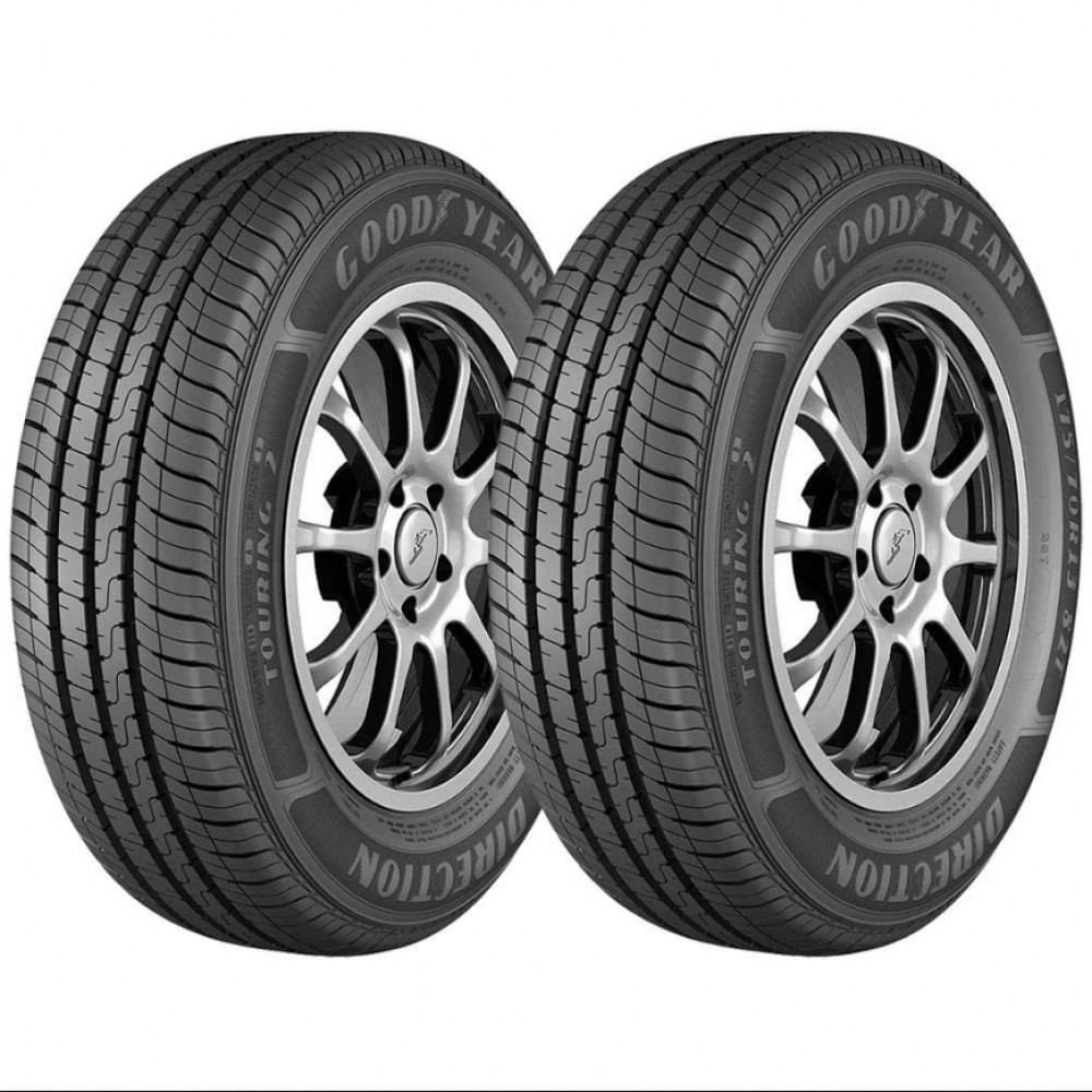 Pneu Direction 2 Touring 185/70 Aro 14 88h 2 Unidades Goodyear