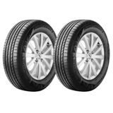 Kit 2 Pneu Continental Aro 15 Powercontact 2 195/60r15 88h