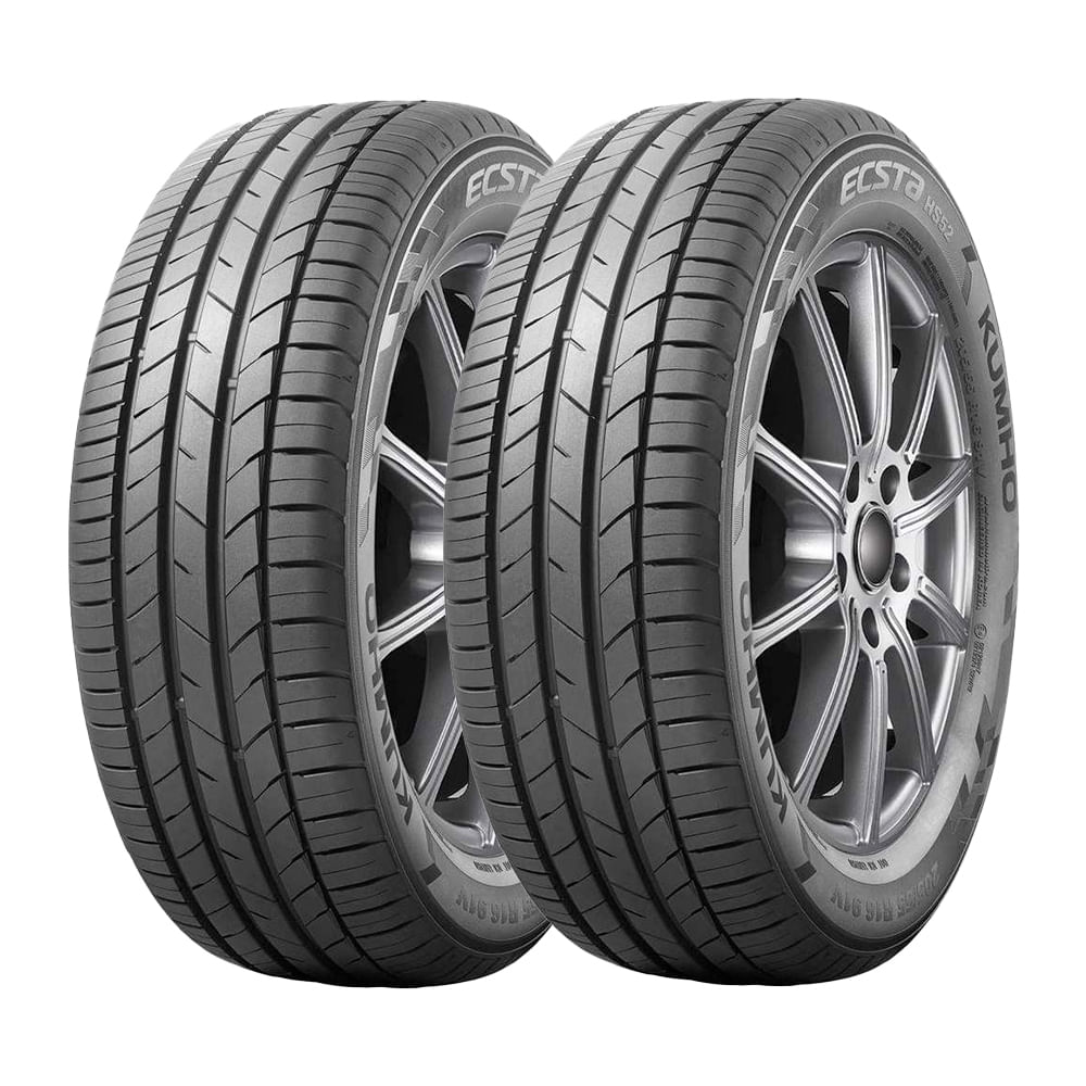 Jogo 2 Pneus Kumho Aro 17 Ecsta Hs52 205/55r17 95v Xl