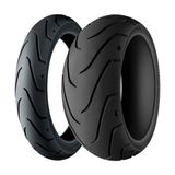 Jogo Pneus De Moto Michelin Scorcher 11 120/70r19 60w + 240/40r18 79v Tl
