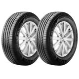 Kit 2 Pneus Aro 14 Continental Powercontact 2 185/60r14 82h