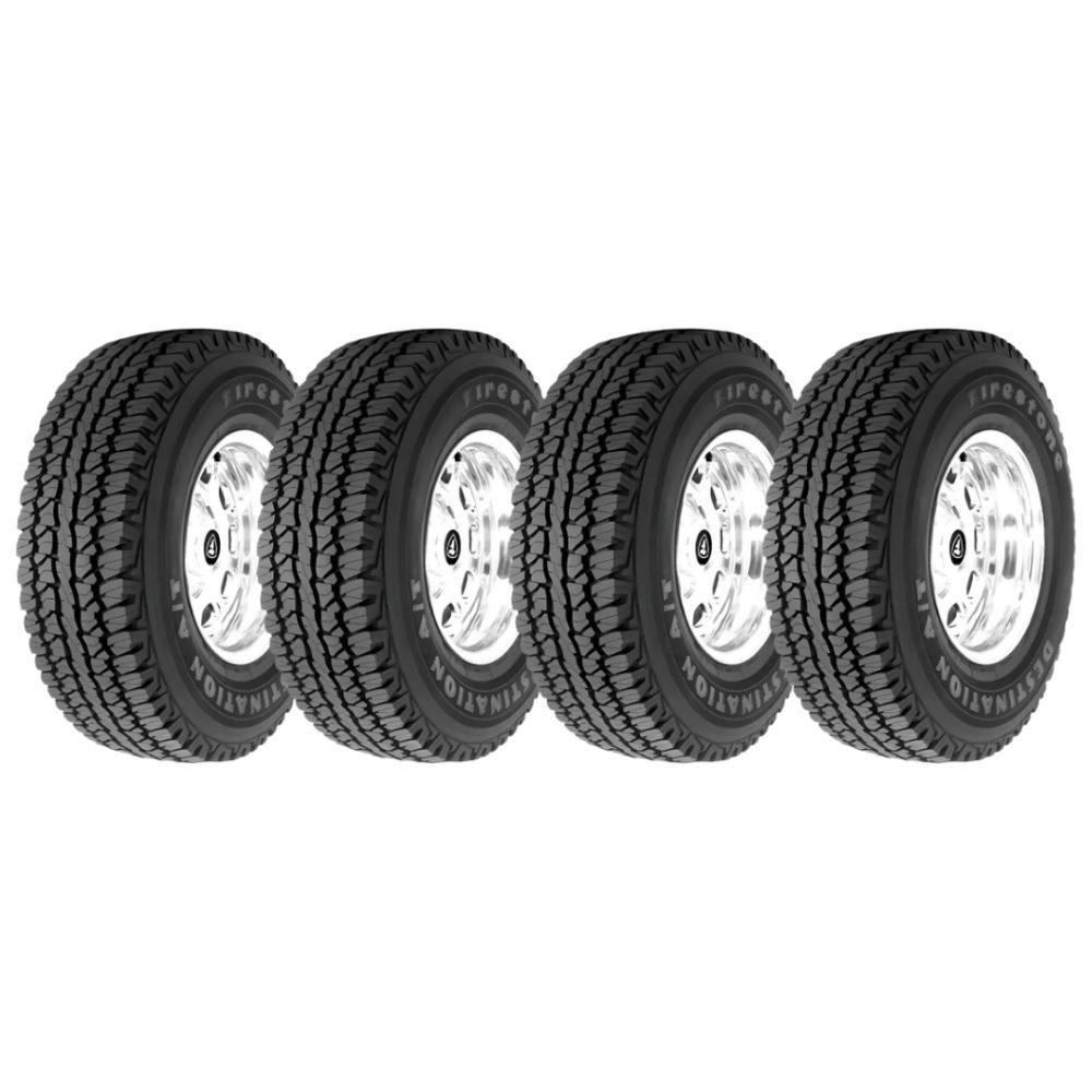 Kit De 4 Pneus Aro 15 Firestone 235/75r15 Destination A/t