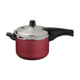 Panela De Pressão Effect Alumínio Revestimento Antiaderente 20 Cm 4,5 L Vermelho Tramontina 20591720