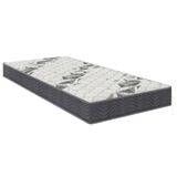 Colchão Solteiro Espuma Airtech 100 D33 88x188x18cm Ortobom Grafite com Branco