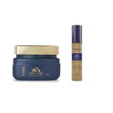 Kit Hobety Fios De Ouro Mascara 300 Gr + Fios De Ouro 60 Ml