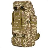 Mochila Tática Lorben Camuflada Militar Trilha Camping Trekking Aventura 80 Litros