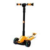 Patinete Racing Radical Infantil Dobrável 3 Rodas Luz Led Dm