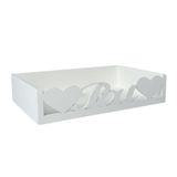 Bandeja Pai S/alça Para Café Da Manhã (24x15x05) Branco