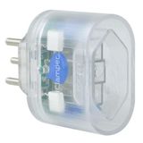 Protetor Eletronico Dps 3 Pinos 10a Iclamper Pocket Transparente