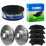 Kit Pastilha Disco Dianteiro Ventilado Corolla 2003 A 2008