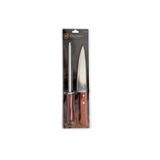 Kit De Facas E Chaira Inox 2 Peças - Ad